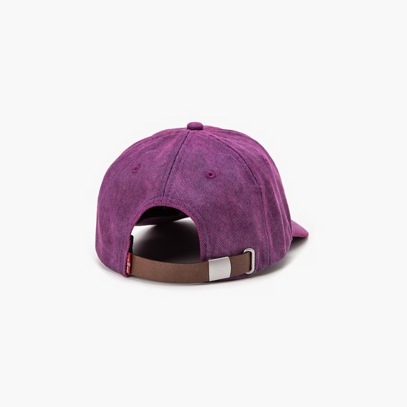 New Essential unstructured denim purple acid wash hat - Picture 2 of 3